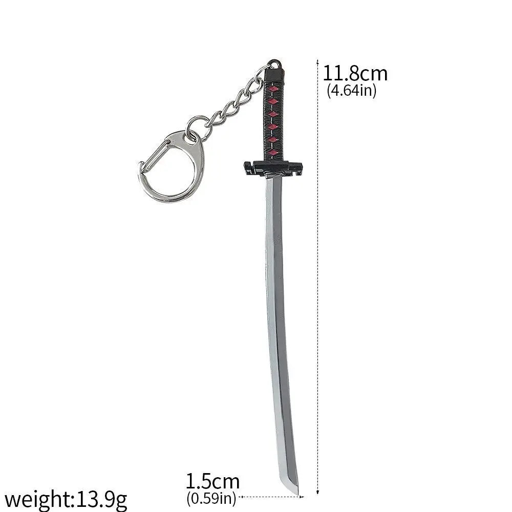 BLEACH: Thousand-Year Blood War Ichigo Zangetsu Keychain – Anime Sword Pendant Keyring