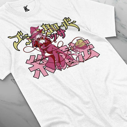 Black Clover Vanessa Enoteca Graphic T-Shirt – Unisex Cotton Anime Streetwear Tee