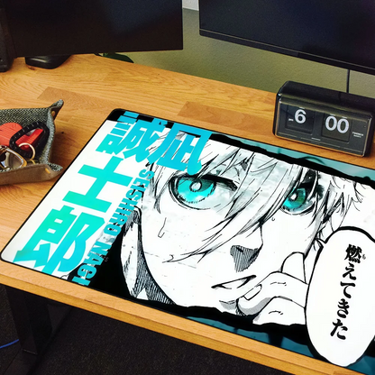 Blue Lock Nagi Seishiro Large Gaming Mouse Pad – Non-Slip Anime Desk Mat