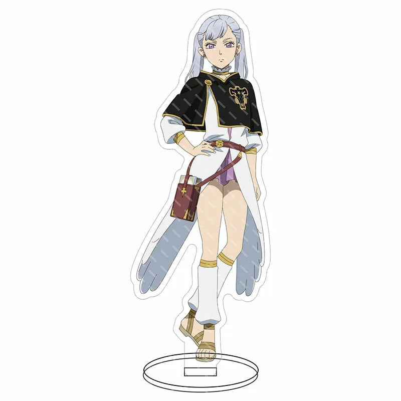 Black Clover Acrylic Stand Figure – 16CM Anime Display Stand | Asta, Yuno, Noelle & Yami