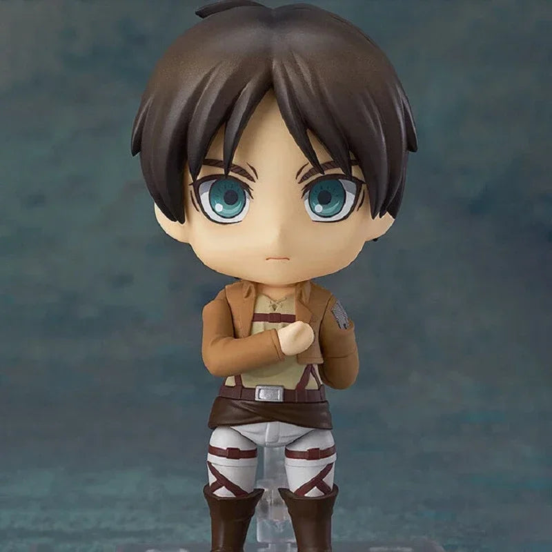 Anime Attack on Titan Mikasa Ackerman 203 Eren Jaeger 207 Rivaille 213 Dolls PVC Action Figure Collective Toy