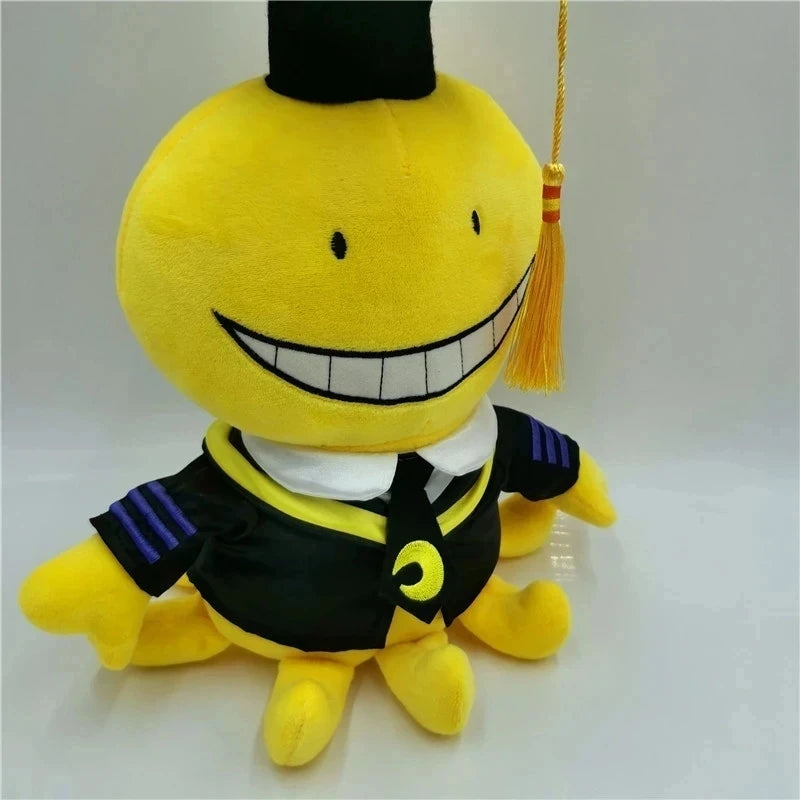 Assassination Classroom Koro Sensei Plush Toy – Cute Octopus Stuffed Doll Anime Collectible