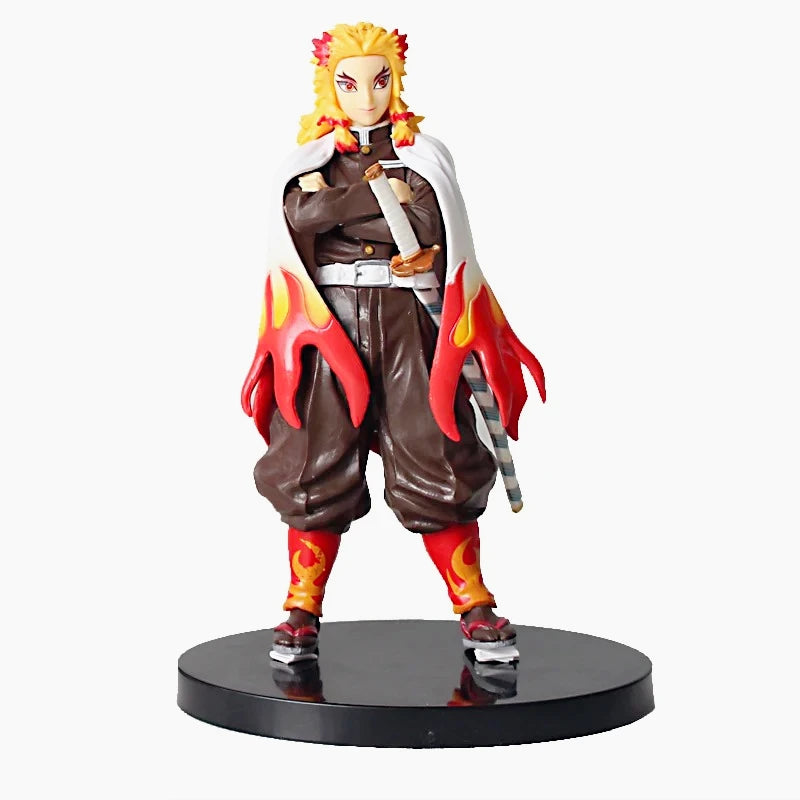 Demon Slayer Anime Action Figures – Tanjiro, Nezuko, Zenitsu & Inosuke Collectible Models