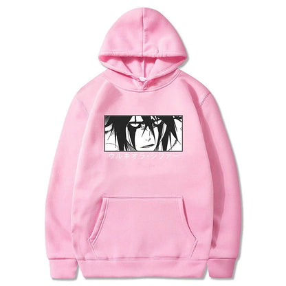 BLEACH Ulquiorra Cifer Gothic Hoodie – Manga Harajuku Anime Streetwear Sweatshirt
