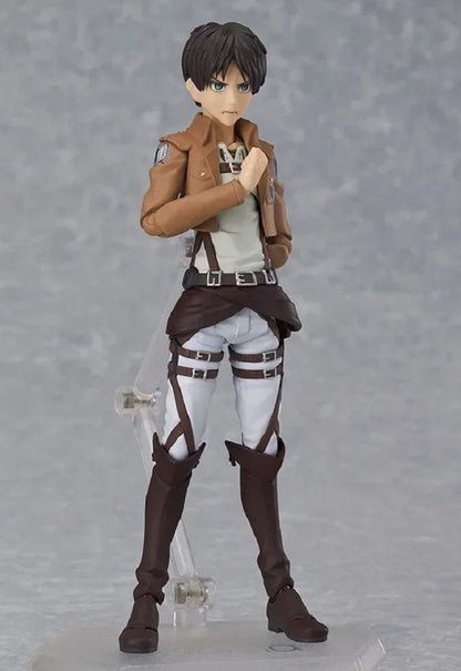 Anime Attack on Titan Mikasa Ackerman 203 Eren Jaeger 207 Rivaille 213 Dolls PVC Action Figure Collective Toy