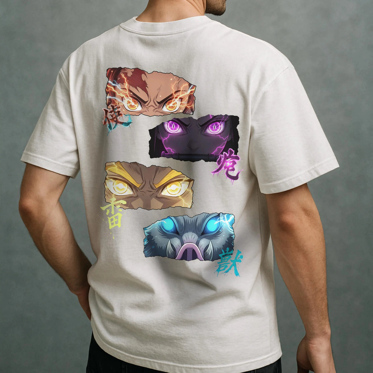 Demon Slayer Tanjiro, Nezuko, Zenitsu & Inosuke Anime T-Shirt – Unisex Graphic Tee 2026