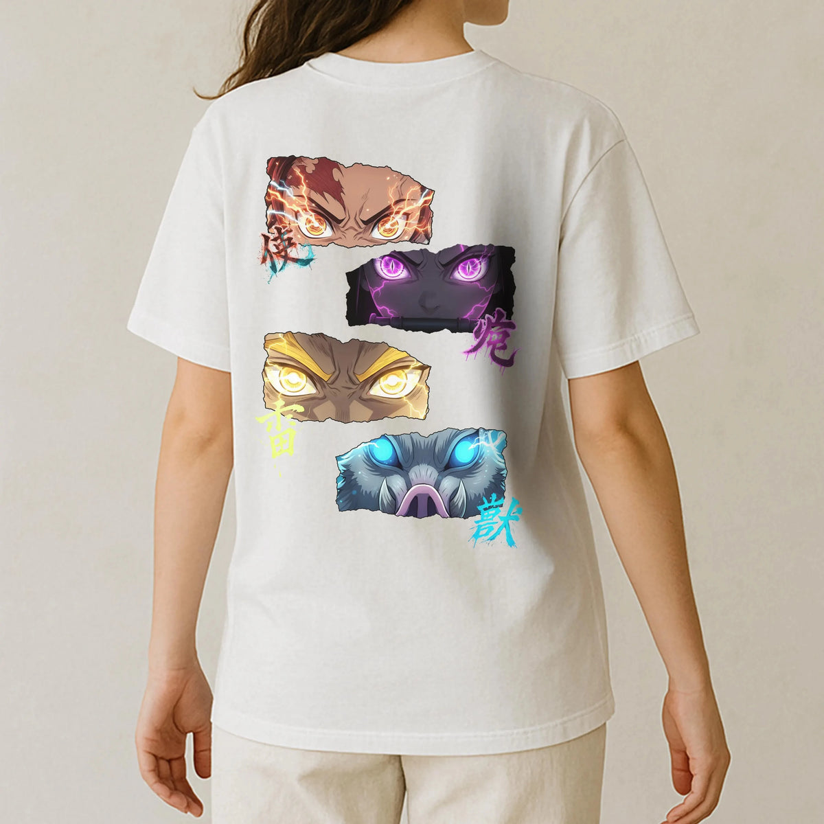 Demon Slayer Tanjiro, Nezuko, Zenitsu & Inosuke Anime T-Shirt – Unisex Graphic Tee 2026