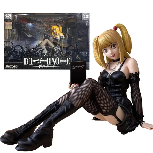 Death Note Misa Amane 12cm Anime Figure – Gothic PVC Collectible Display Model