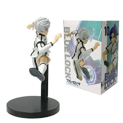 Blue Lock Anime PVC Figure – Nagi & Itoshi No. 10 Collectible Display Figurine