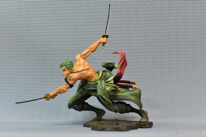New 20cm One Piece Anime Figure GK Roronoa Zoro PVC Action Figure Collection Model Doll Toy Gift Decoration