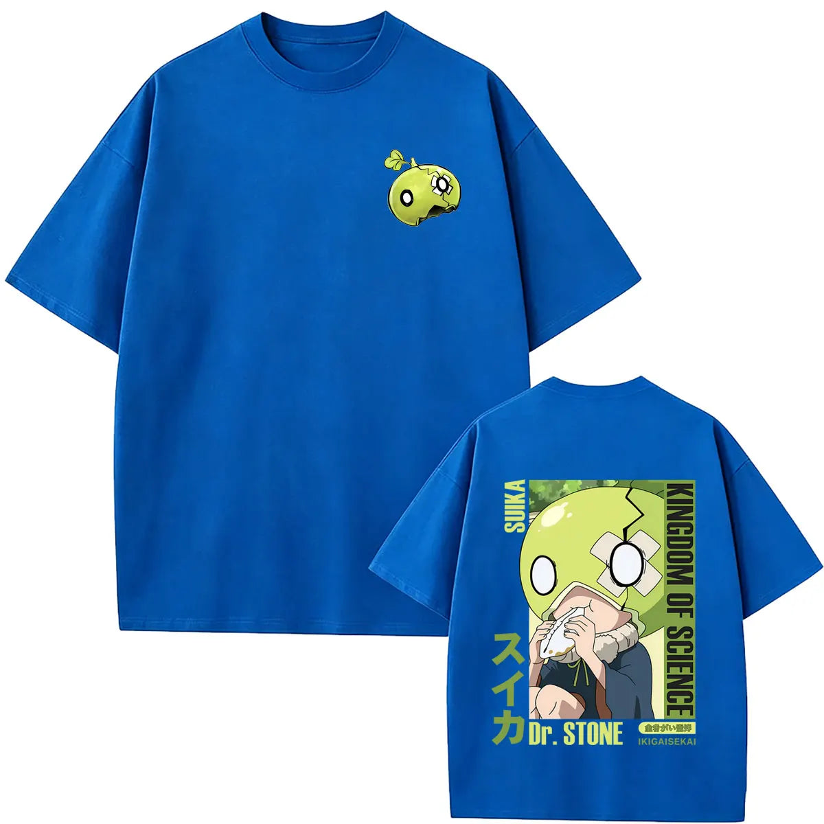 Dr. Stone Suika Anime T-Shirt – Unisex Oversized Vintage Manga Graphic Tee