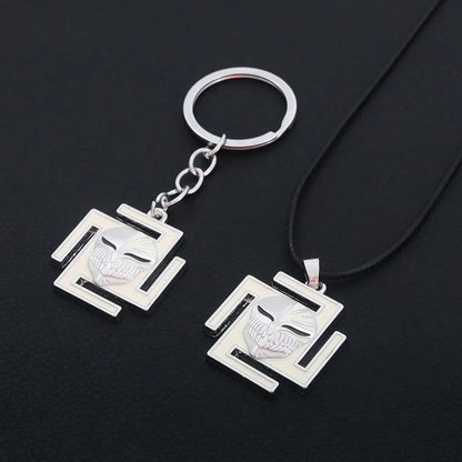 BLEACH: Thousand-Year Blood War Ichigo Zangetsu Keychain – Anime Sword Pendant Keyring