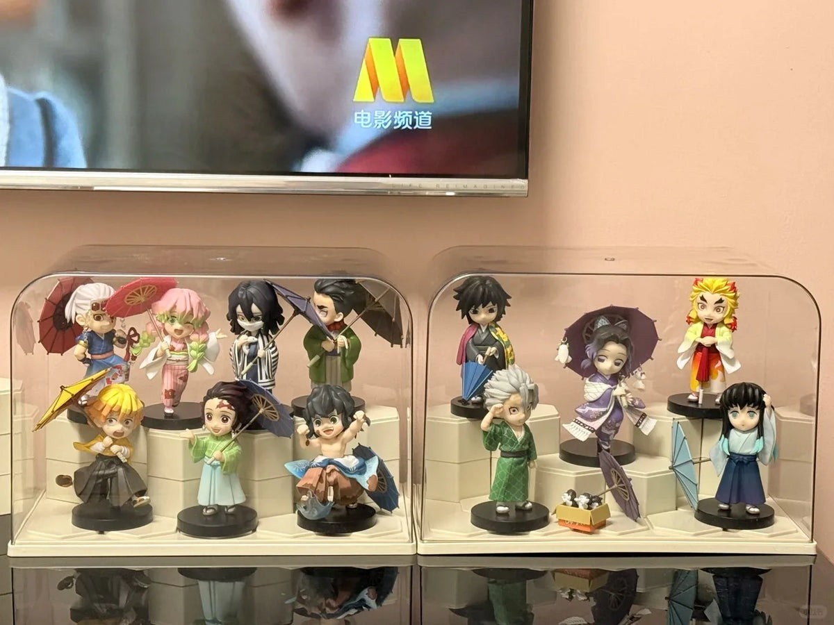 Demon Slayer Shinobu Kocho & Mitsuri Kanroji 15cm Anime Figures – Plum Rain Series Collectible Statues