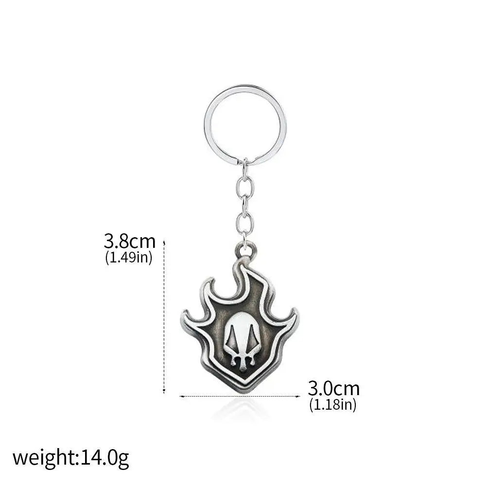 BLEACH: Thousand-Year Blood War Ichigo Zangetsu Keychain – Anime Sword Pendant Keyring