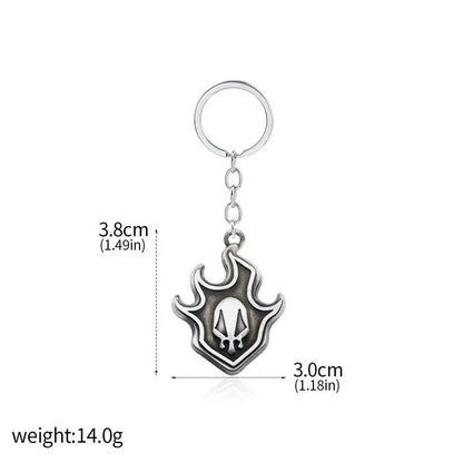BLEACH: Thousand-Year Blood War Ichigo Zangetsu Keychain – Anime Sword Pendant Keyring