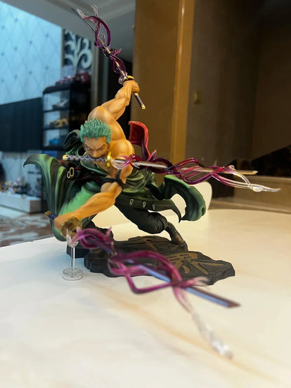 New 20cm One Piece Anime Figure GK Roronoa Zoro PVC Action Figure Collection Model Doll Toy Gift Decoration