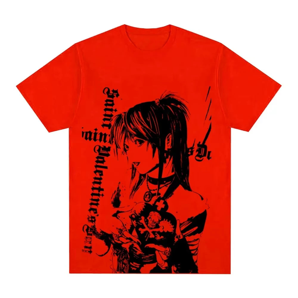 Death Note Misa Amane Vintage T-Shirt – Unisex Gothic Anime Streetwear Tee