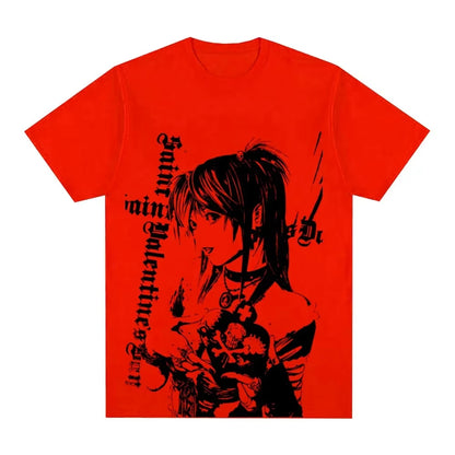 Death Note Misa Amane Vintage T-Shirt – Unisex Gothic Anime Streetwear Tee