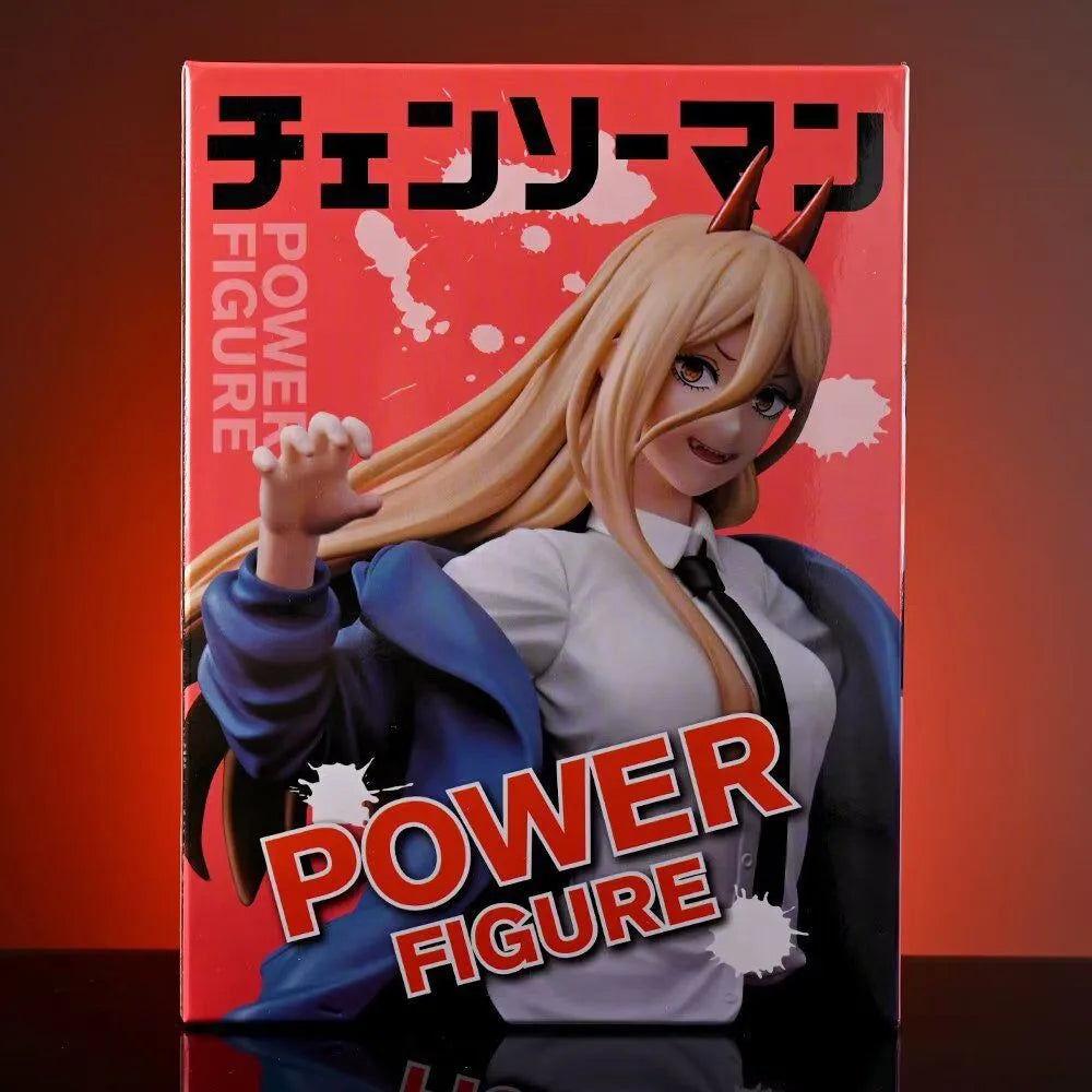 Chainsaw Man Denji, Power, Pochita & Makima 21cm Anime Figures – PVC Collectibles