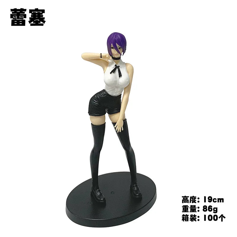 Chainsaw Man & Reze PVC Anime Figures – 13–19cm Collectible Display Figurines