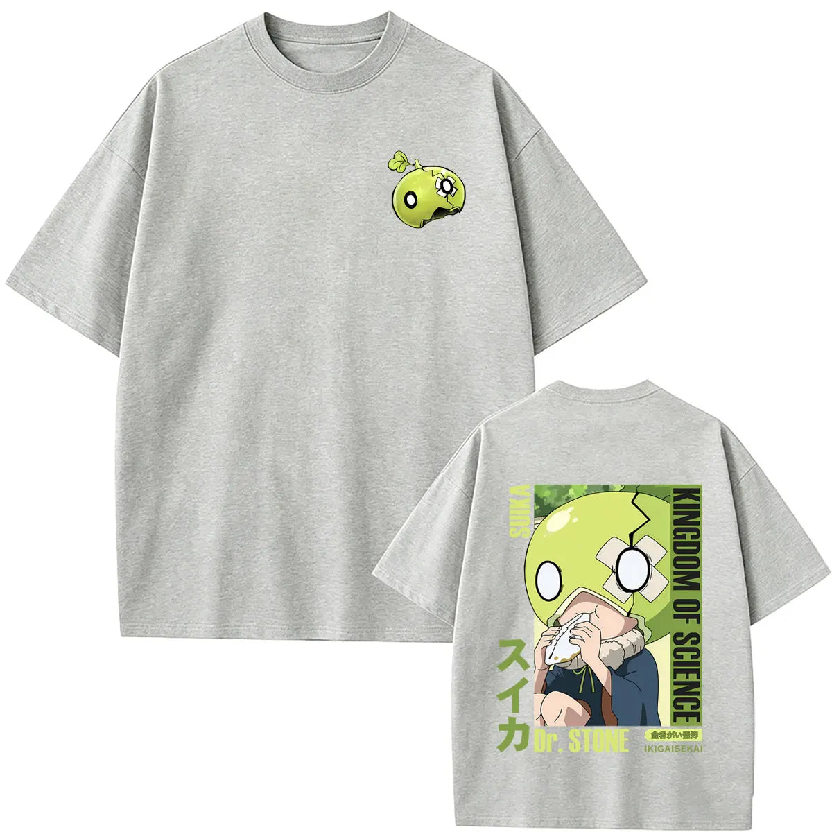 Dr. Stone Suika Anime T-Shirt – Unisex Oversized Vintage Manga Graphic Tee