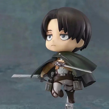 Anime Attack on Titan Mikasa Ackerman 203 Eren Jaeger 207 Rivaille 213 Dolls PVC Action Figure Collective Toy