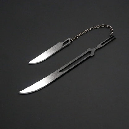 BLEACH: Thousand-Year Blood War Ichigo Zangetsu Keychain – Anime Sword Pendant Keyring