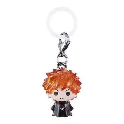 BLEACH Soul Society Arc Gashapon Keychain – Anime Character Collectible Pendant