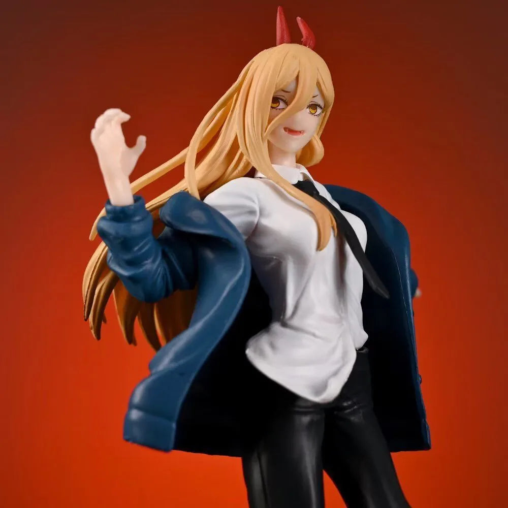 Chainsaw Man Denji, Power, Pochita & Makima 21cm Anime Figures – PVC Collectibles