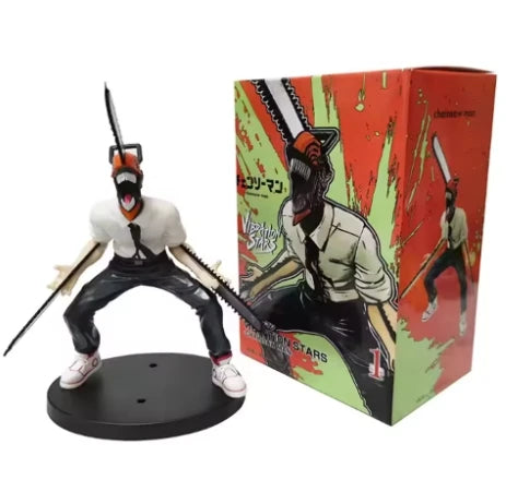 Chainsaw Man Denji & Power 19cm Anime Figures – PVC Collectible Figurines