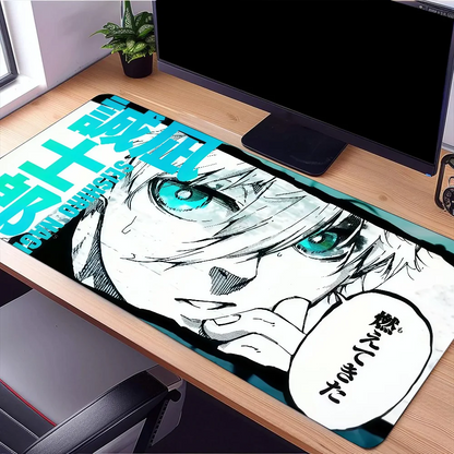 Blue Lock Nagi Seishiro Large Gaming Mouse Pad – Non-Slip Anime Desk Mat