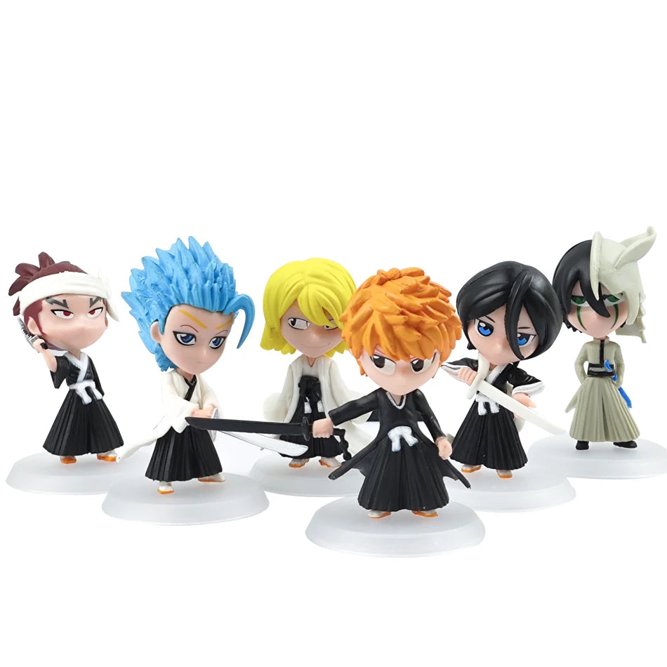 BLEACH Ichigo Kurosaki Black Action Figure – PVC Anime Collectible Figurine & Desk Decoration