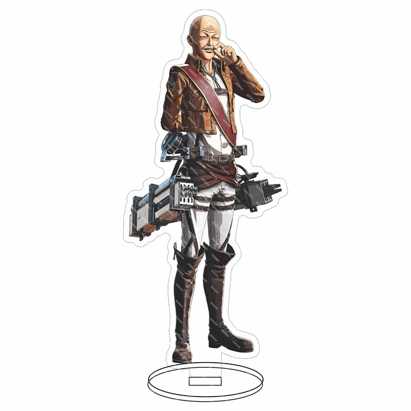 Attack on Titan Acrylic Stand Figure – 16CM Anime Display Stand | Eren, Mikasa, Armin & Conni