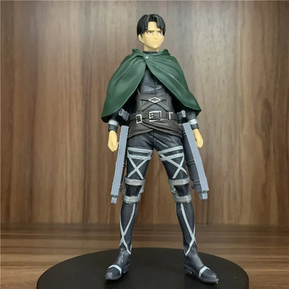 Anime Attack on Titan Mikasa Ackerman 203 Eren Jaeger 207 Rivaille 213 Dolls PVC Action Figure Collective Toy
