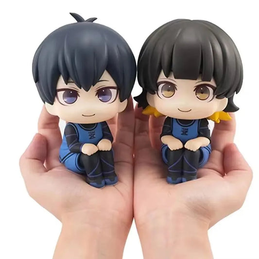 Blue Lock Look Up Anime Figures – Isagi, Nagi & Bachira 10cm Collectible Figurines
