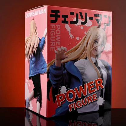 Chainsaw Man Denji, Power, Pochita & Makima 21cm Anime Figures – PVC Collectibles