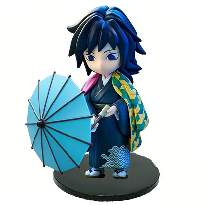 Demon Slayer Shinobu Kocho & Mitsuri Kanroji 15cm Anime Figures – Plum Rain Series Collectible Statues