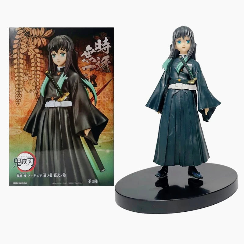Demon Slayer Anime Action Figures – Tanjiro, Nezuko, Zenitsu & Inosuke Collectible Models