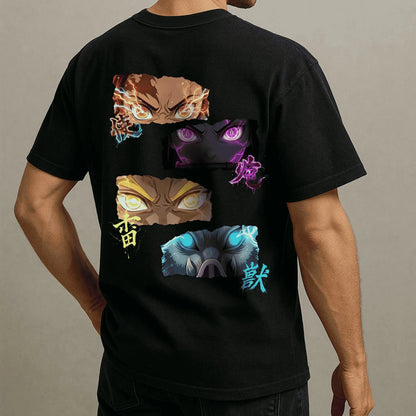 Demon Slayer Tanjiro, Nezuko, Zenitsu & Inosuke Anime T-Shirt – Unisex Graphic Tee 2026
