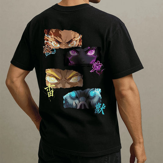 Demon Slayer Tanjiro, Nezuko, Zenitsu & Inosuke Anime T-Shirt – Unisex Graphic Tee 2026