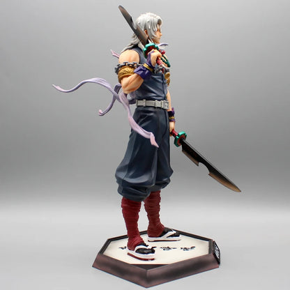 Demon Slayer Tengen Uzui GK Figure – Anime PVC Collectible Statue & Desktop Display