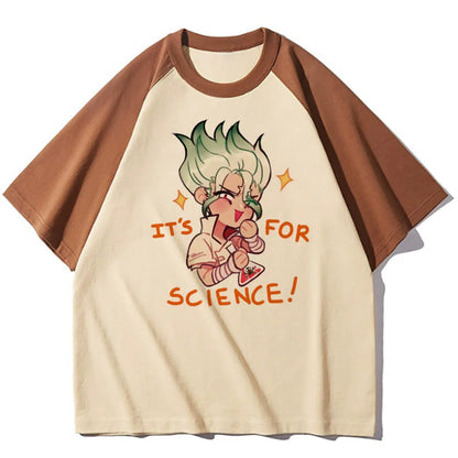 Dr. Stone Pastel Anime T-Shirt – Unisex Korean Aesthetic Graphic Tee