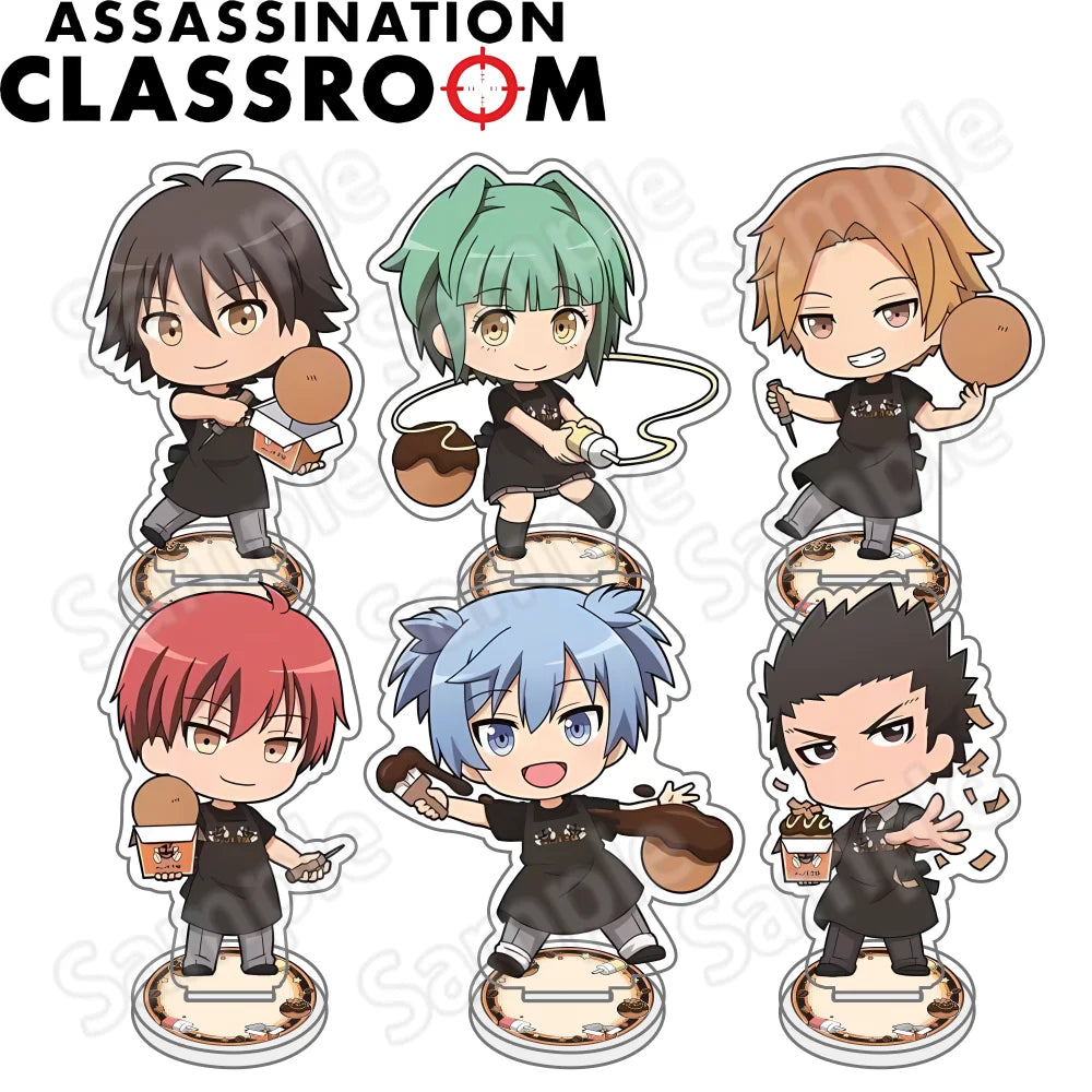 Assassination Classroom Koro Sensei Acrylic Stand & Keychain – 10CM Anime Bag Charm Collectible