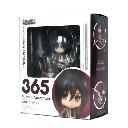 Anime Attack on Titan Mikasa Ackerman 203 Eren Jaeger 207 Rivaille 213 Dolls PVC Action Figure Collective Toy