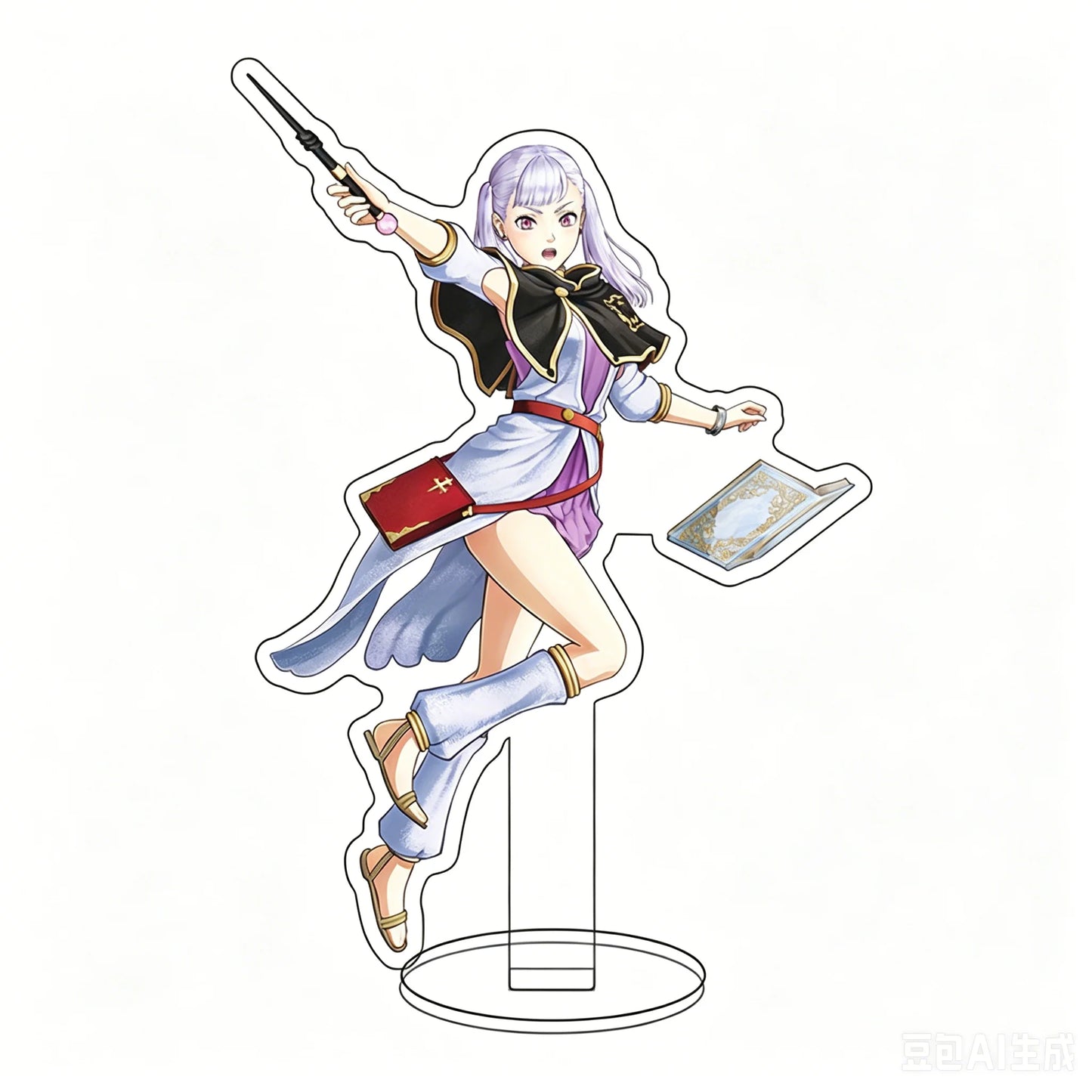 Black Clover Acrylic Stand Figure – 16CM Anime Display Stand | Asta, Yuno, Noelle & Yami