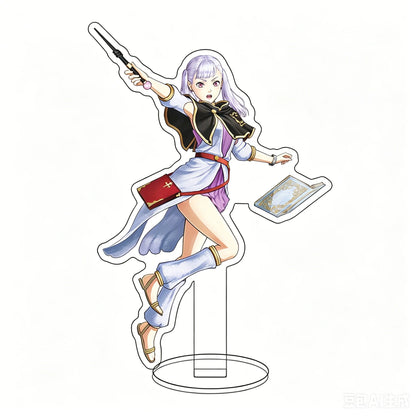Black Clover Acrylic Stand Figure – 16CM Anime Display Stand | Asta, Yuno, Noelle & Yami