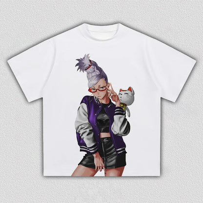 DAN DA DAN Seiko Ayase Graphic T-Shirt – Unisex Cotton Anime Streetwear Tee
