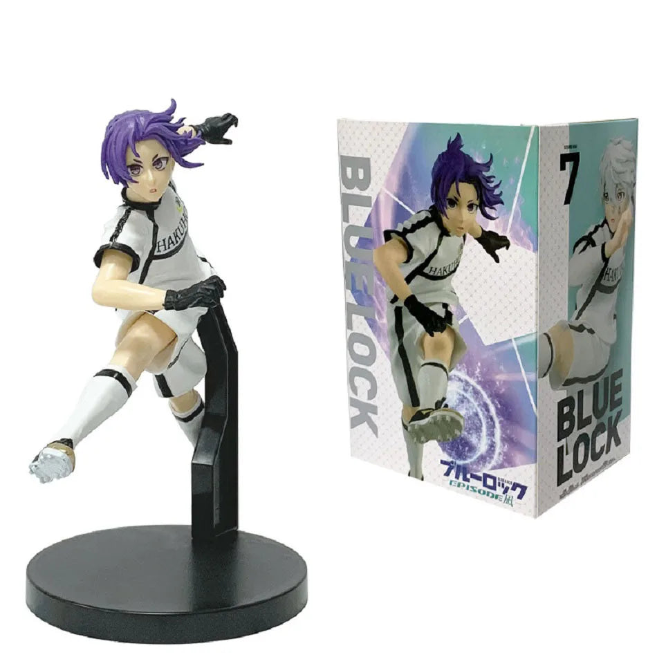 Blue Lock Anime PVC Figure – Nagi & Itoshi No. 10 Collectible Display Figurine